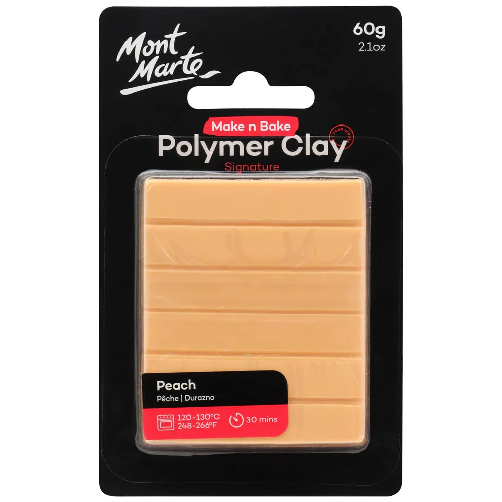 Make n Bake Polymer Clay Signature 60g - Peach