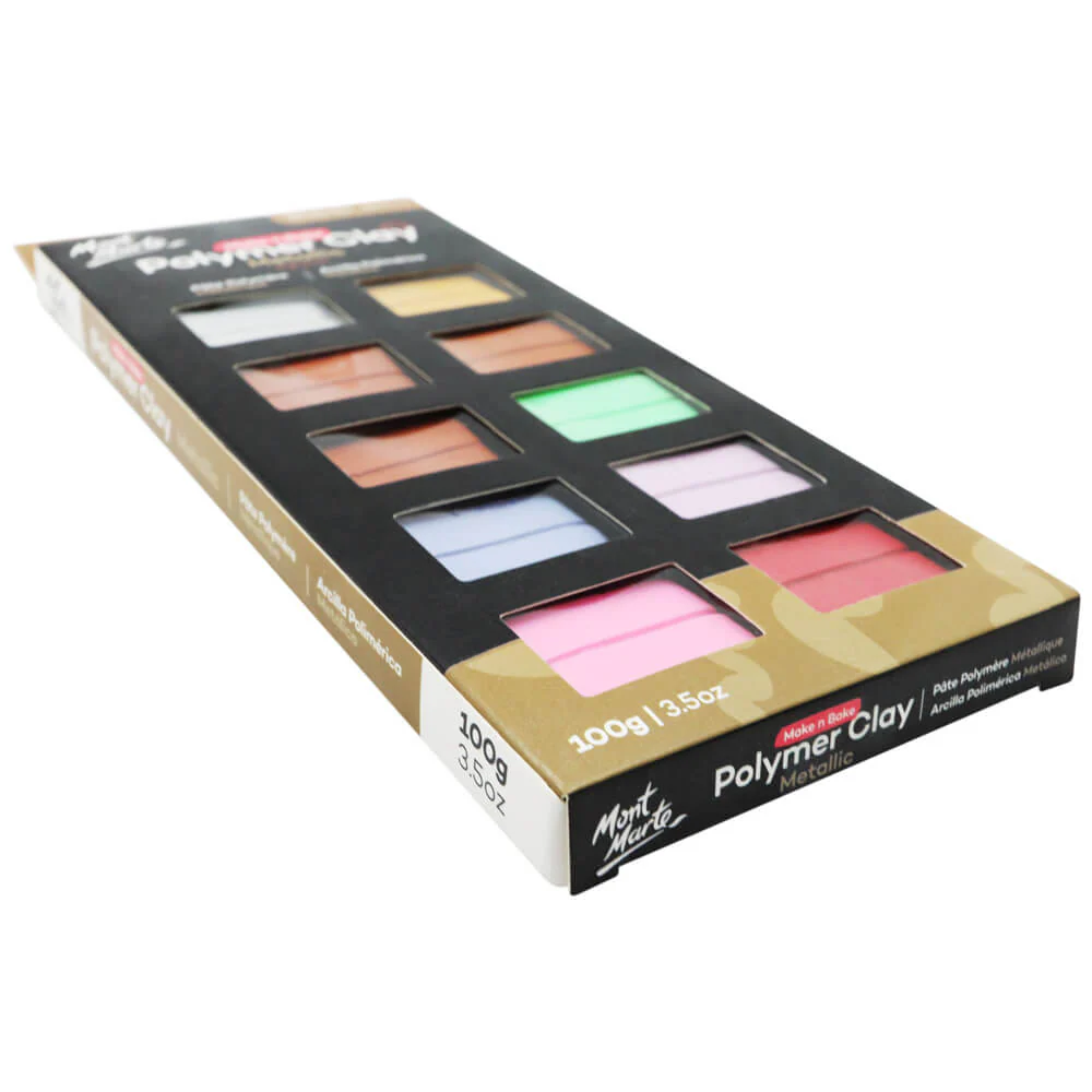 Make n Bake Polymer Clay Signature Metallic 100g - Image 3