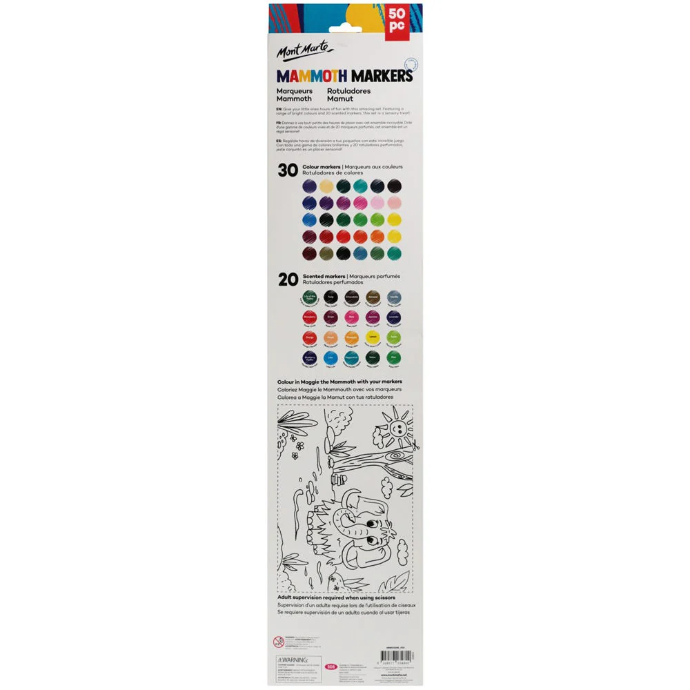 Mammoth Markers Set 50pc - Image 4