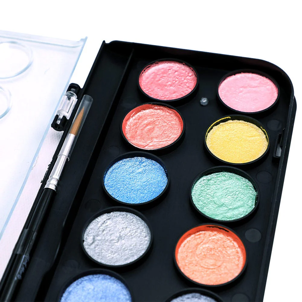 Metallic Watercolour Cake Set Signature 17pc - Image 4