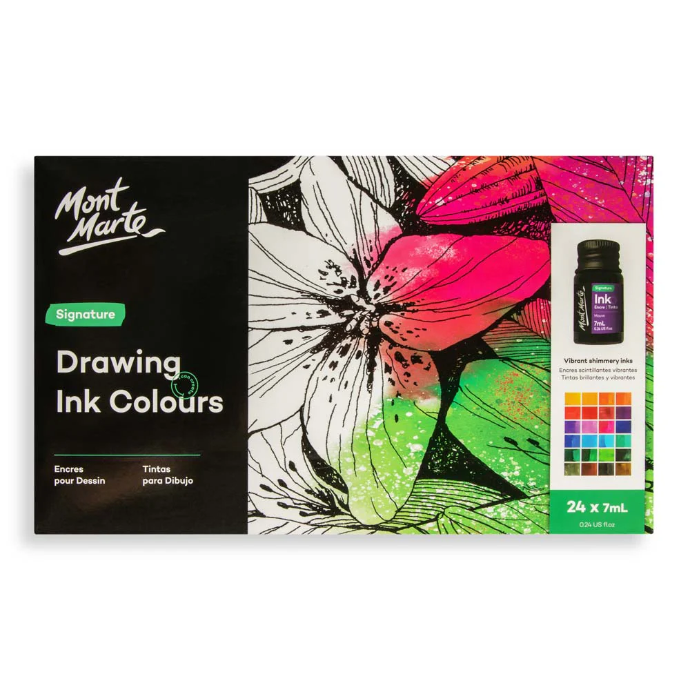 Drawing Ink Colours Signature 24pc x 7ml