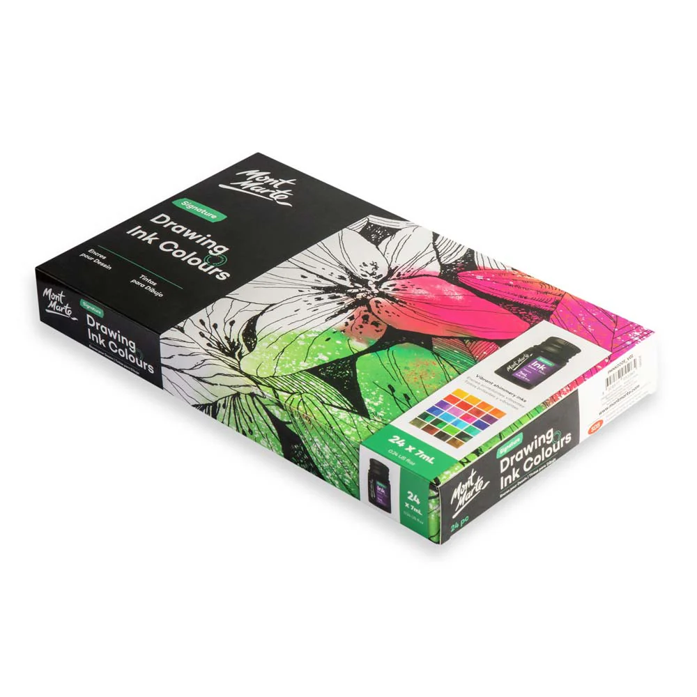 Drawing Ink Colours Signature 24pc x 7ml - Image 3