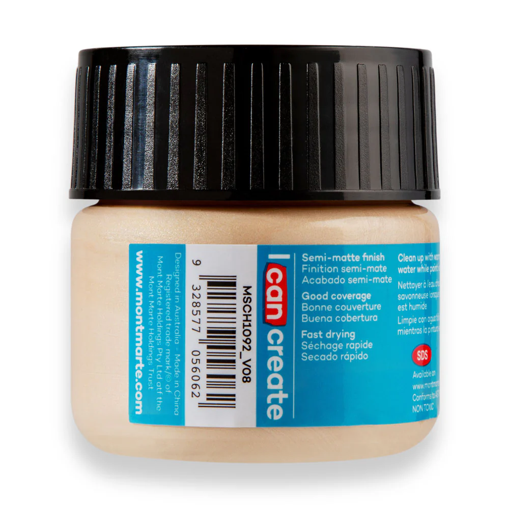 Acrylic Colour Paint Signature 100ml - Champagne Gold - Image 3