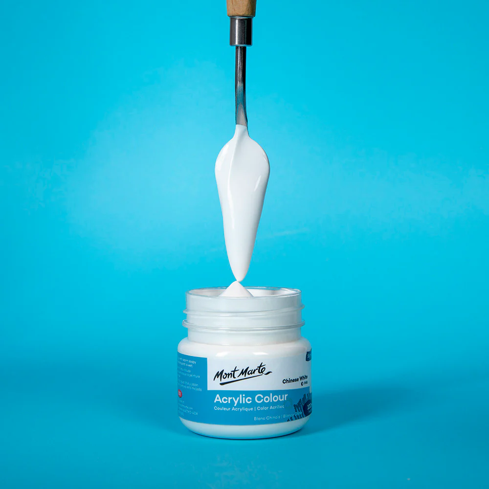Acrylic Colour Paint Signature 100ml - Chinese White - Image 2
