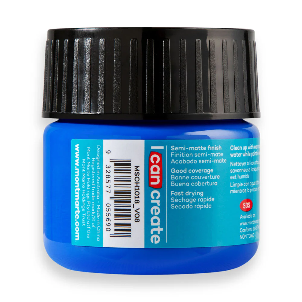 Acrylic Colour Paint Signature 100ml - Cobalt Blue - Image 3