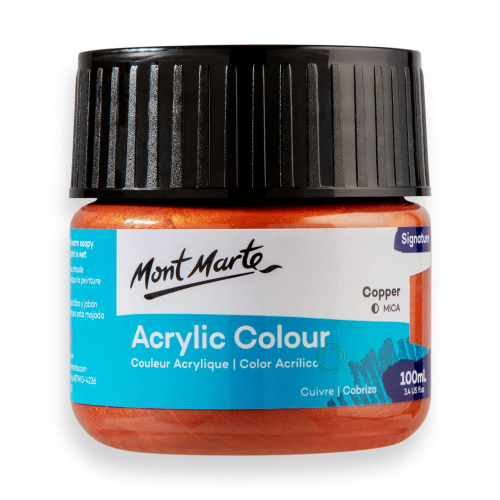 Acrylic Colour Paint Signature 100ml - Copper