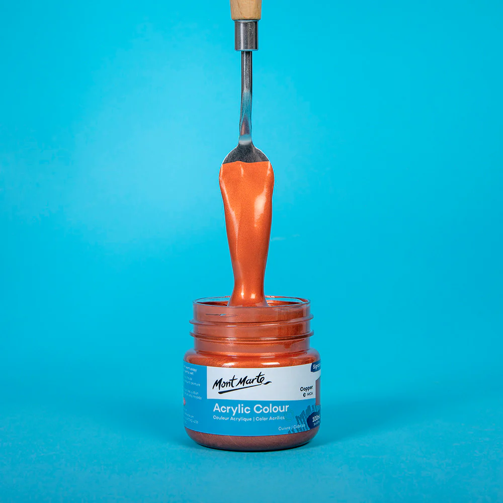 Acrylic Colour Paint Signature 100ml - Copper - Image 2