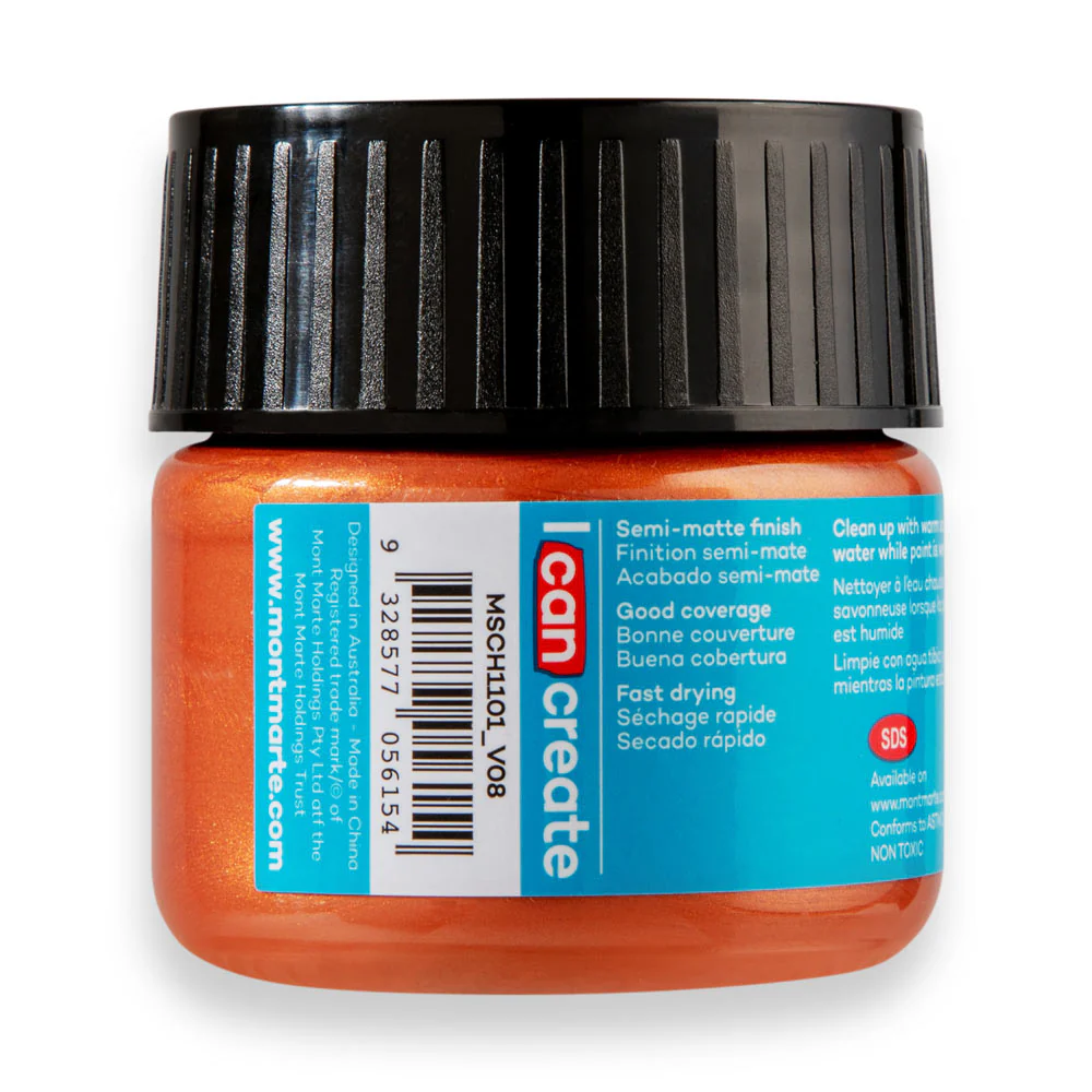 Acrylic Colour Paint Signature 100ml - Copper - Image 4