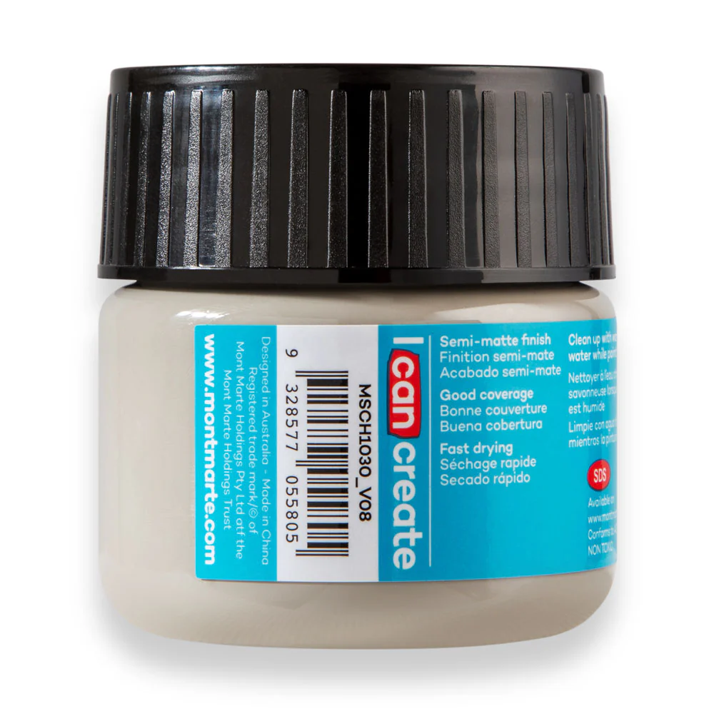 Acrylic Colour Paint Signature 100ml - Grey - Image 3