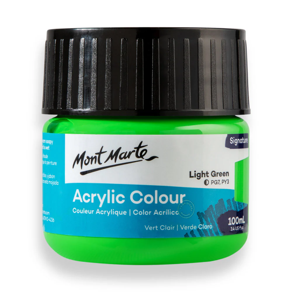 Acrylic Colour Paint Signature 100ml - Light Green
