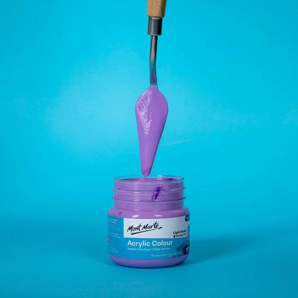 Acrylic Colour Paint Signature 100ml - Light Purple - Image 2