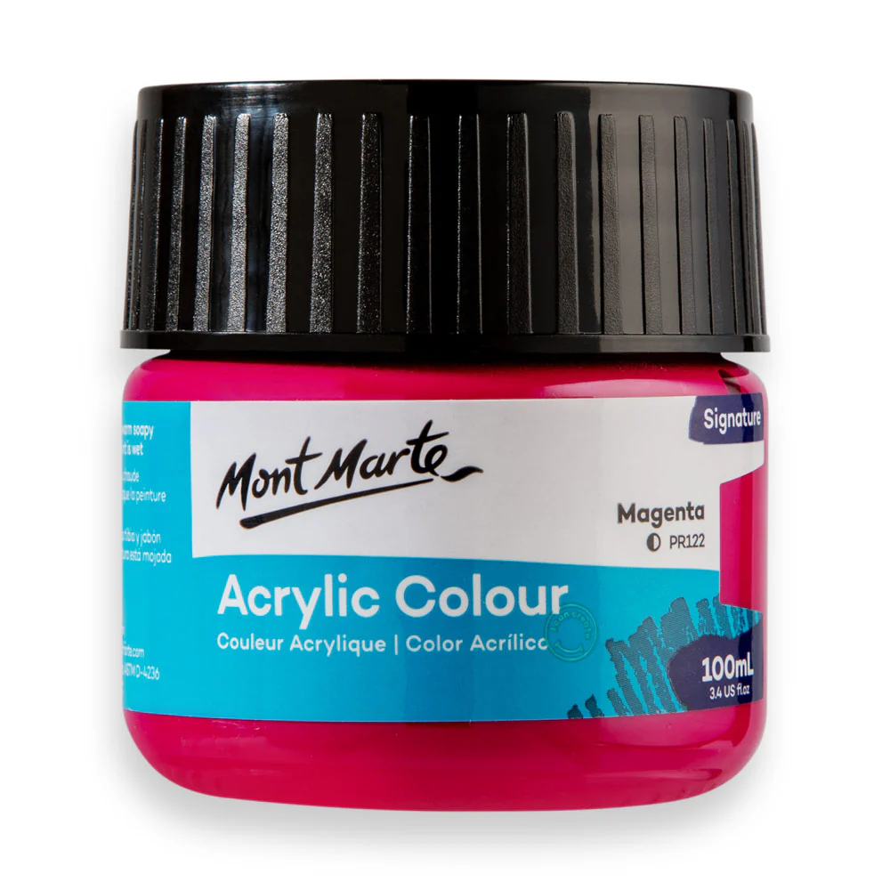 Acrylic Colour Paint Signature 100ml - Magenta