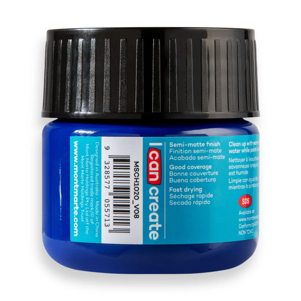 Acrylic Colour Paint Signature 100ml - Phthalo Blue - Image 4
