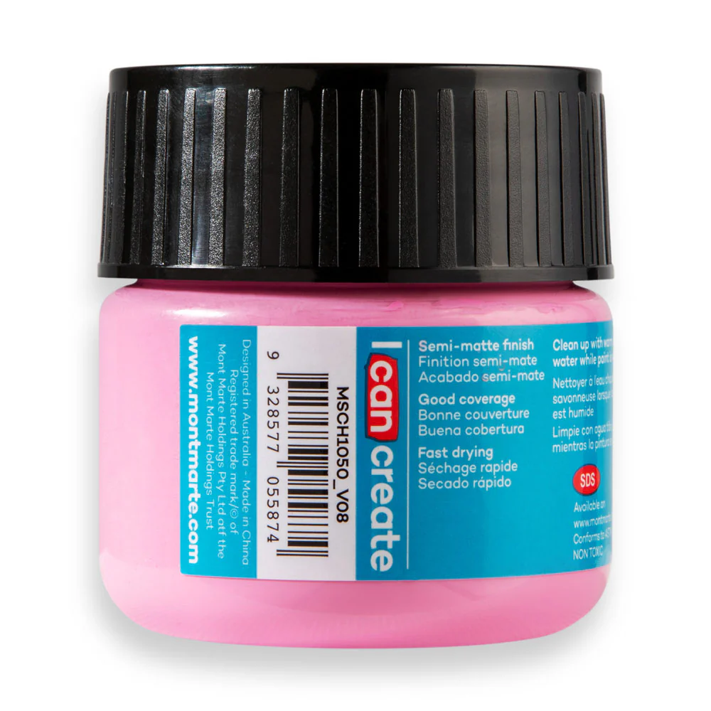 Acrylic Colour Paint Signature 100ml - Pink - Image 3