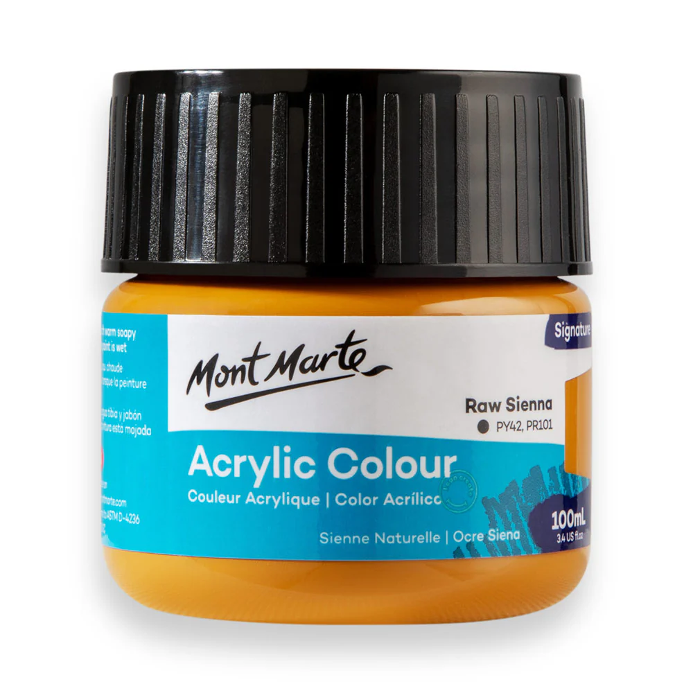 Acrylic Colour Paint Signature 100ml - Raw Sienna