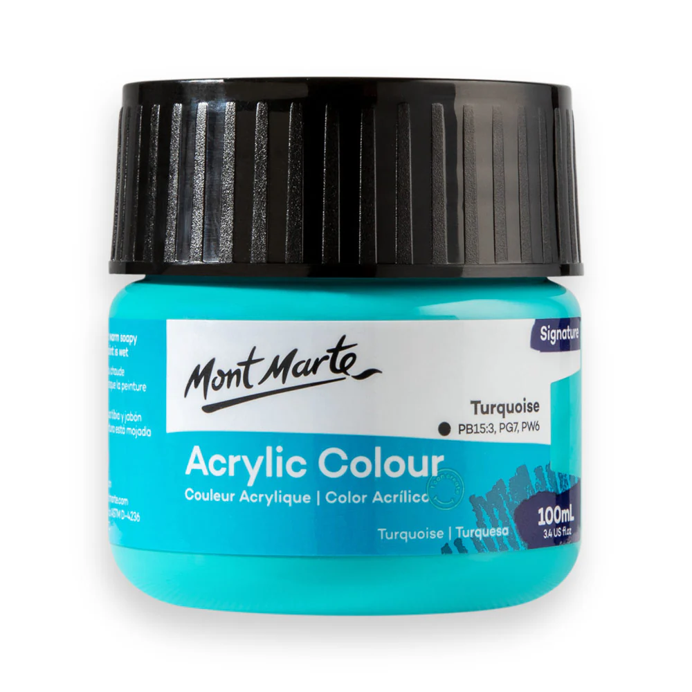 Acrylic Colour Paint Signature 100ml - Turquoise