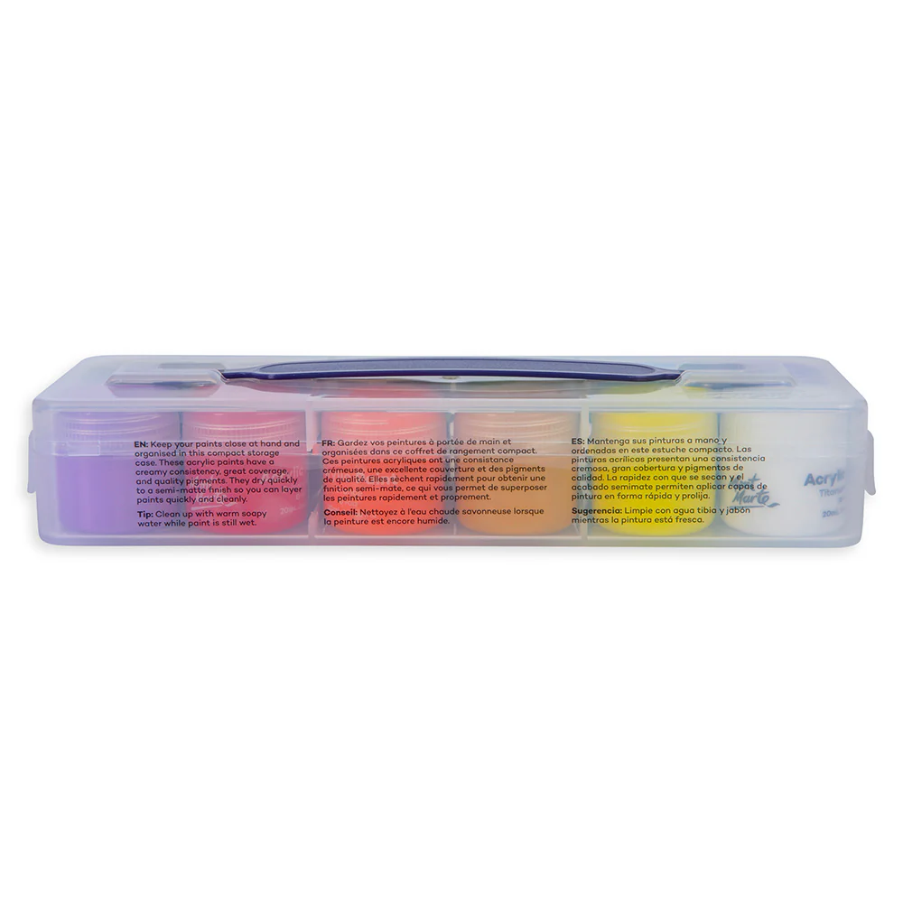 Acrylic Paint Pot Set Signature 12pc x 20ml - Image 3