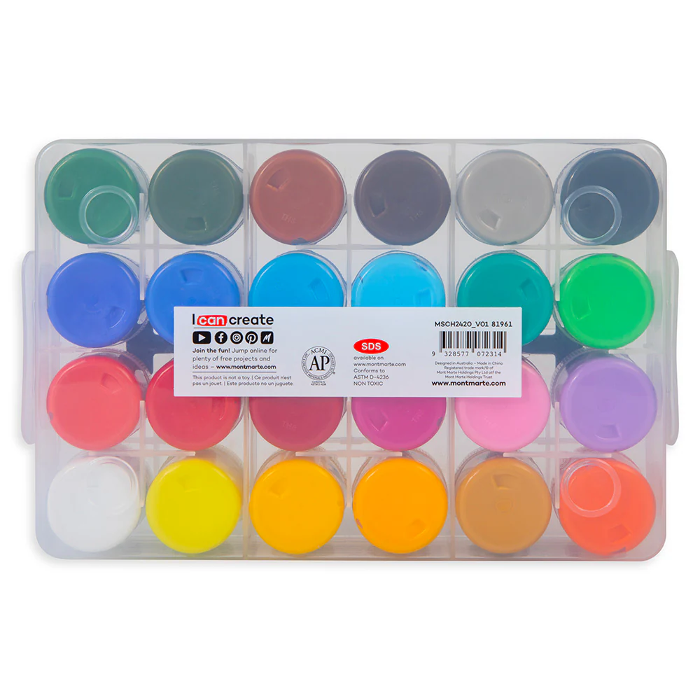 Acrylic Paint Pot Set Signature 24pc x 20ml - Image 5