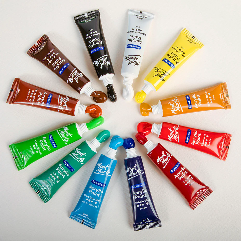 Acrylic Paints Signature 12pc x 8ml - Image 5