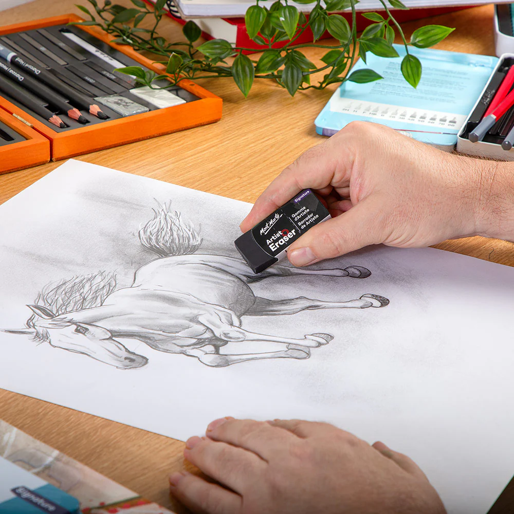 Artist Eraser 6cm Signature - Black - Image 5