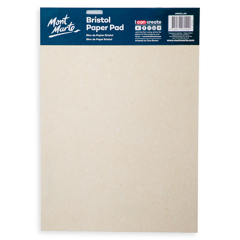 Bristol Paper Pad Premium A4 250gsm 20 Sheets - Image 3
