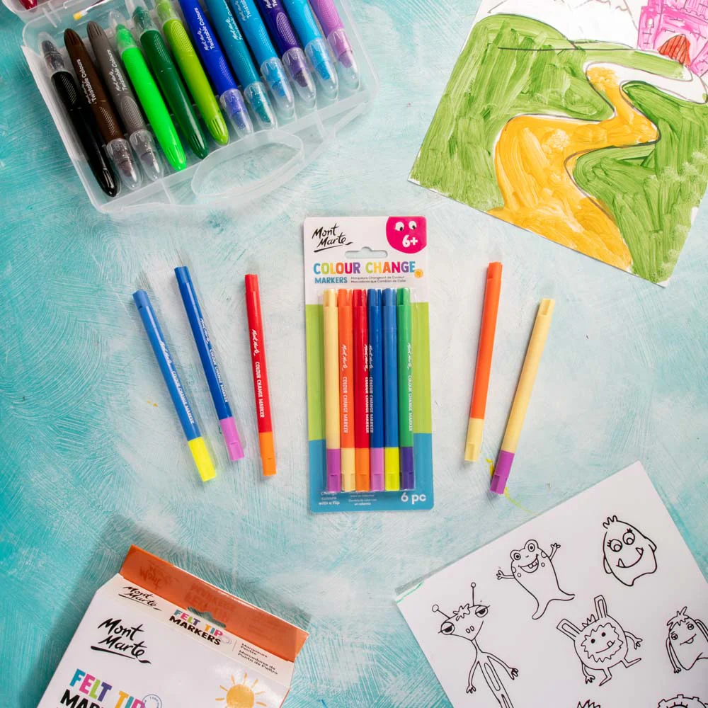 Colour Change Magic Markers 6pc - Image 8