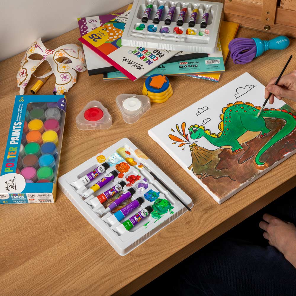 Creative Kids Paint Me Set 9pc - Dinosaur - Image 5