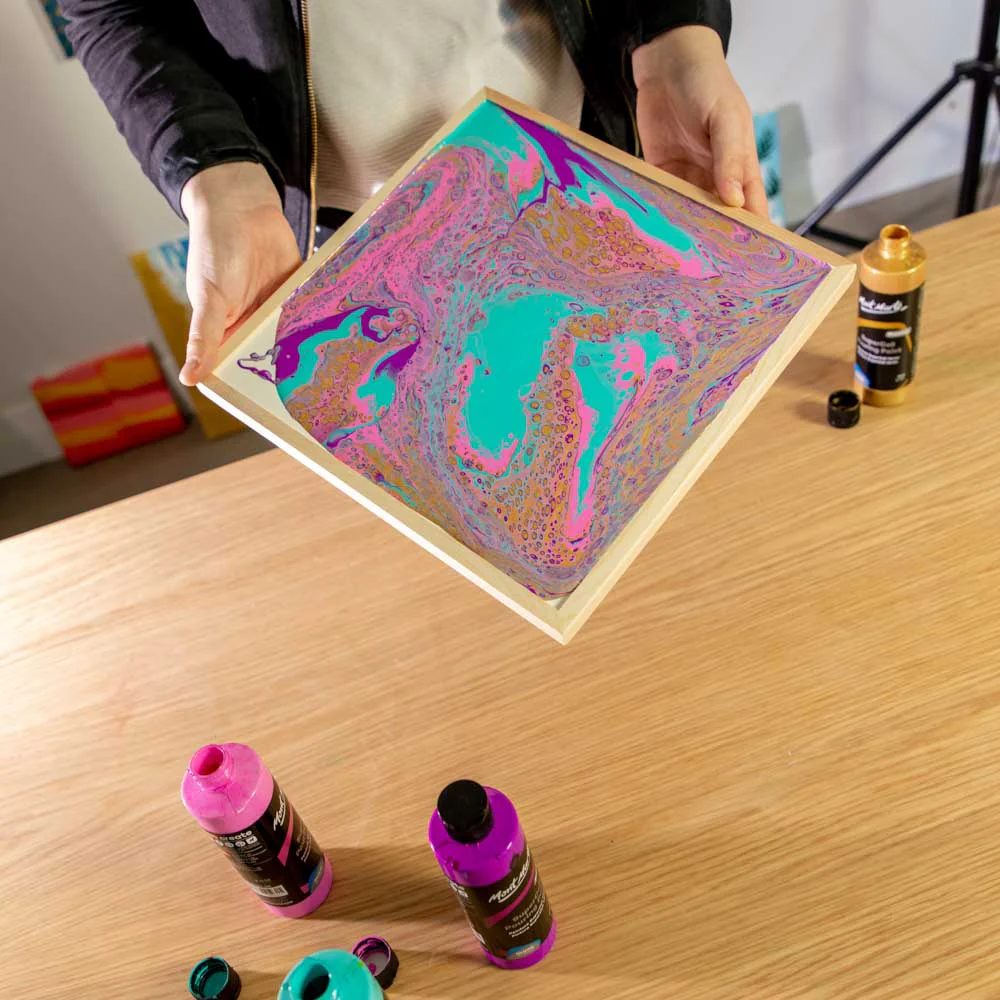 Fluid Art Panel Premium 30 x 30cm (12 x 12in) - Image 7