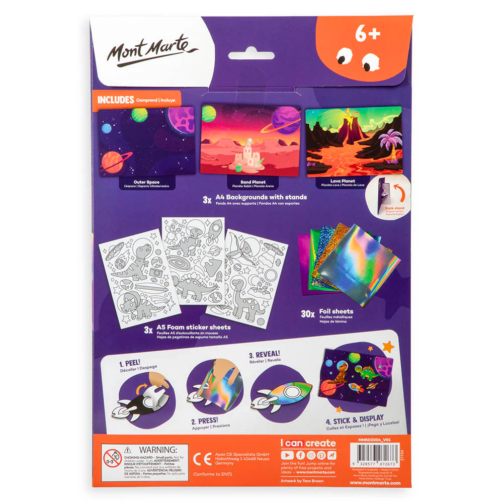 Foil Creations 36pc – Dinos in Space - Image 4