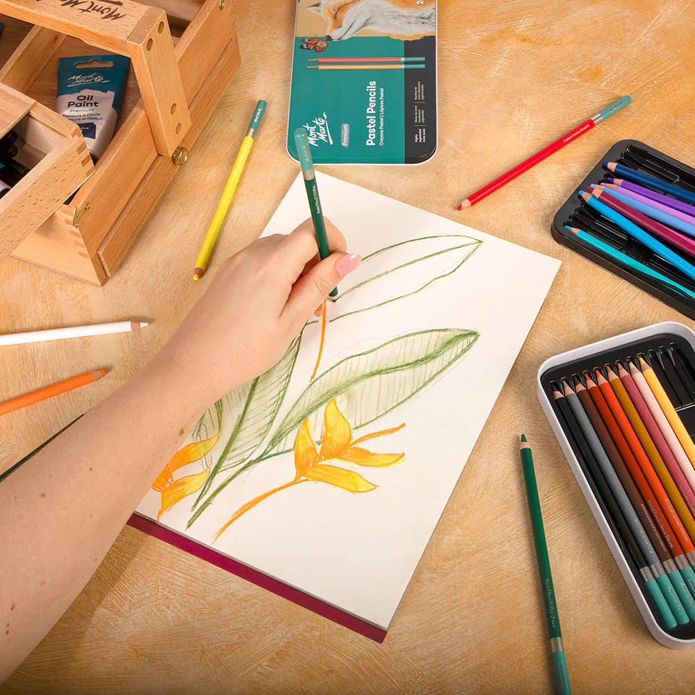 Pastel Pencils 24pc in Tin - Image 6