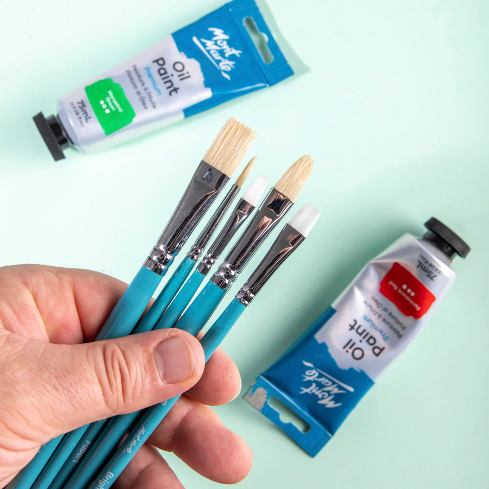 Oil Brushes Signature 5pc - Image 9