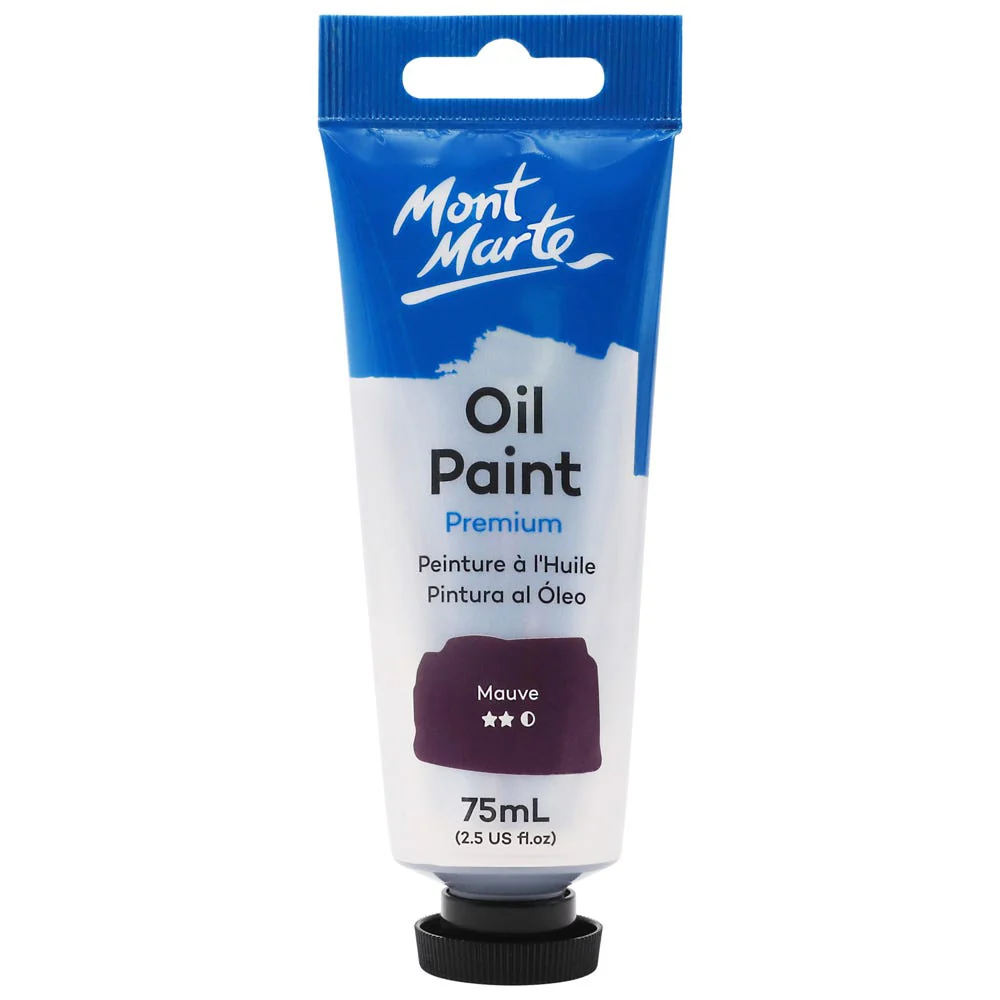 Oil Paint Premium 75ml Tube - Mauve
