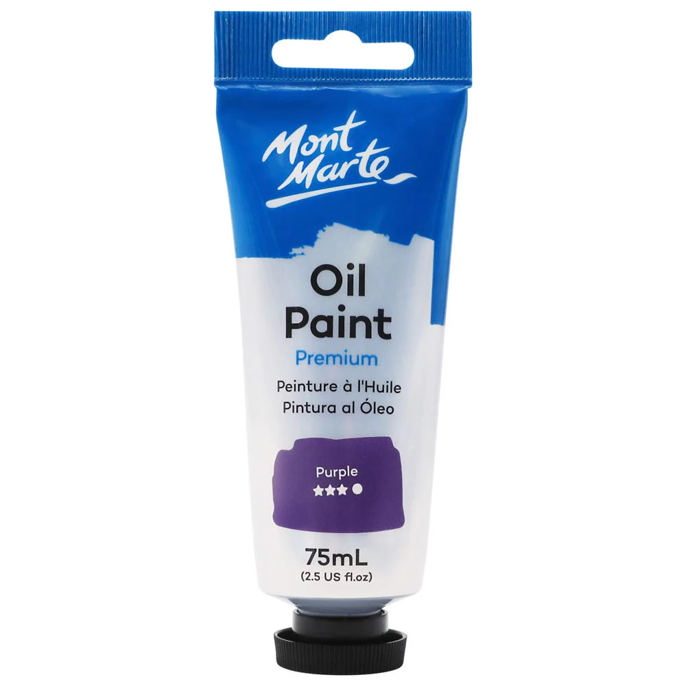 Oil Paint Premium 75ml Tube - Purple