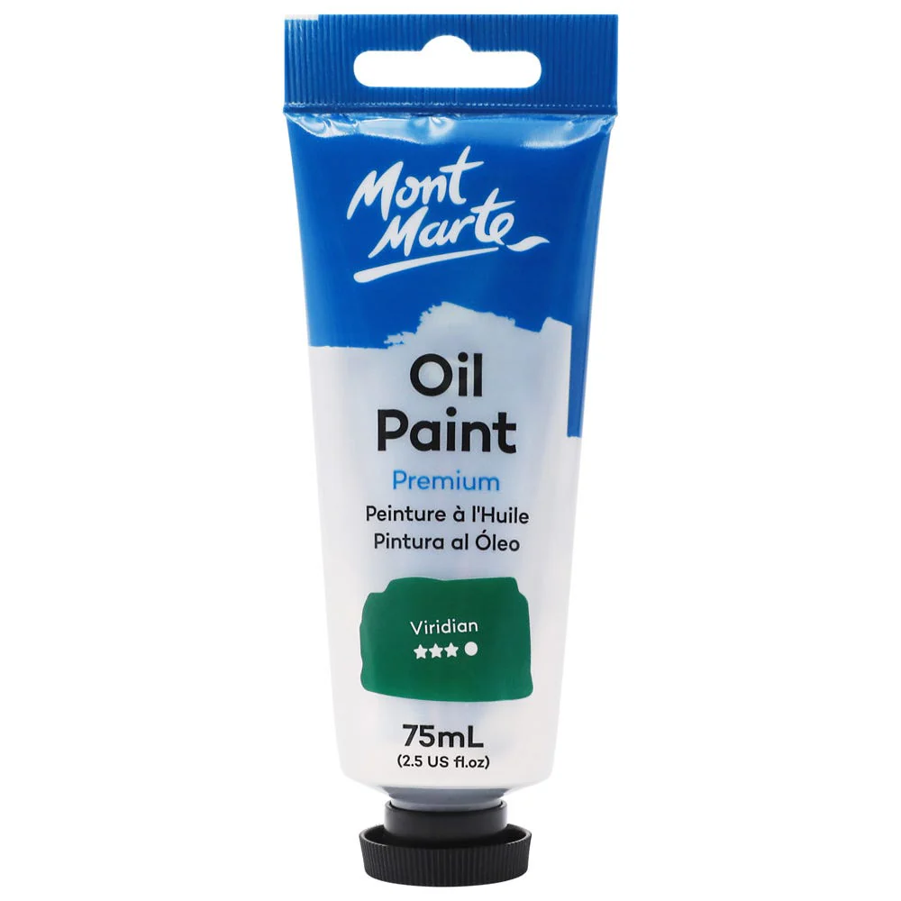 Oil Paint Premium 75ml Tube - Viridian
