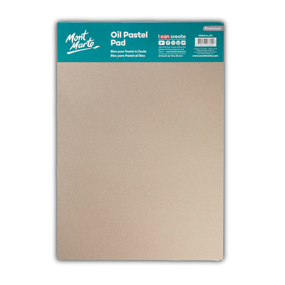 Oil Pastel Pad Premium A3 20 Sheets 200gsm - Image 4
