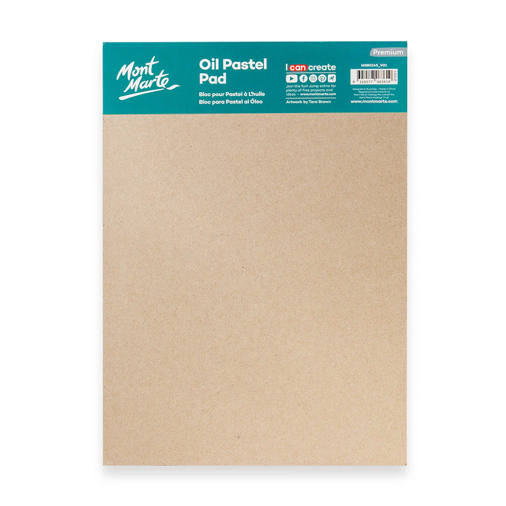 Oil Pastel Pad Premium A4 20 Sheets 200gsm - Image 4