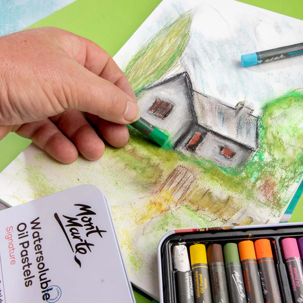 Oil Pastel Pad Premium A4 20 Sheets 200gsm - Image 8