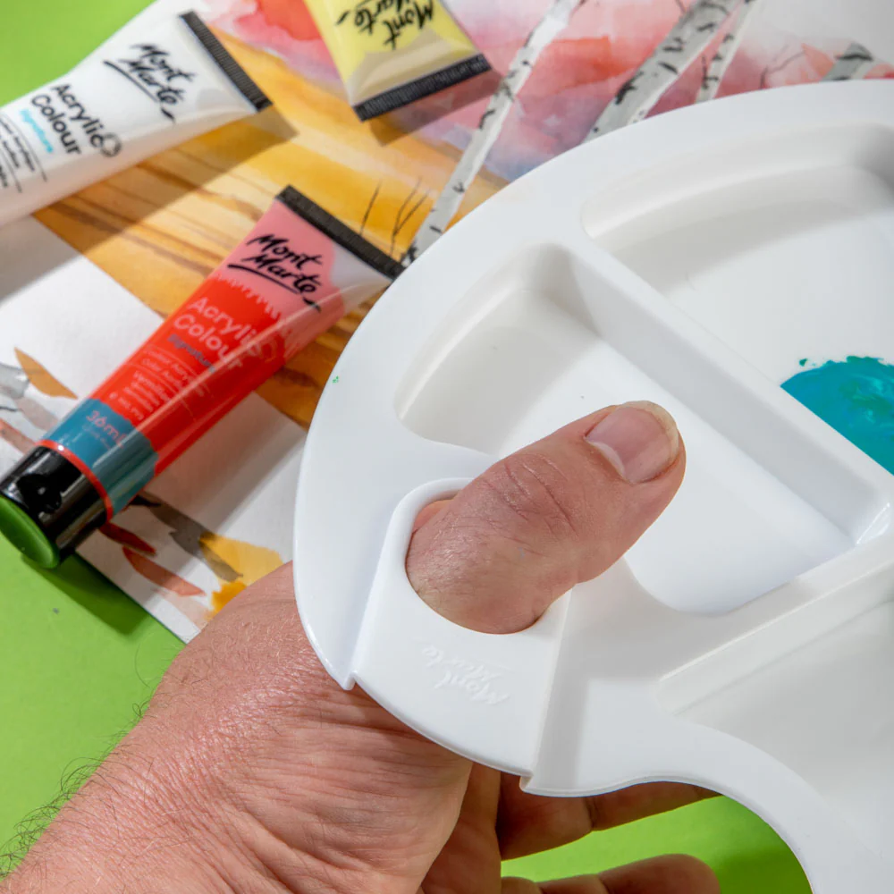 Oval Plastic Palette Discovery 34 x 25cm (13.3 x 9.8in) - Image 4