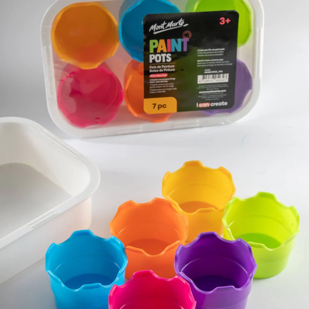 Paint Pots 7pc - Image 3