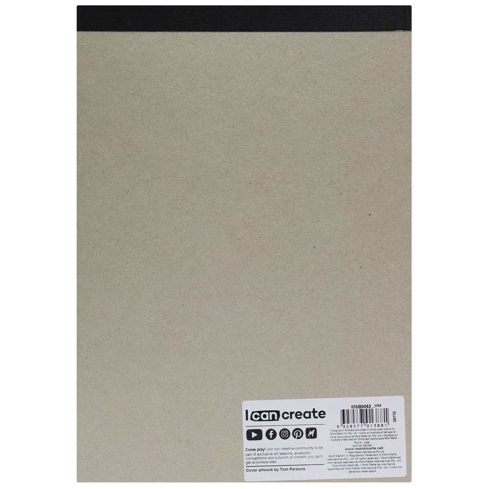 Pastel Pad 4 colours Signature 180gsm 12 Sheet A4 210 x 297mm (8.3 x 11.7in) - Image 3