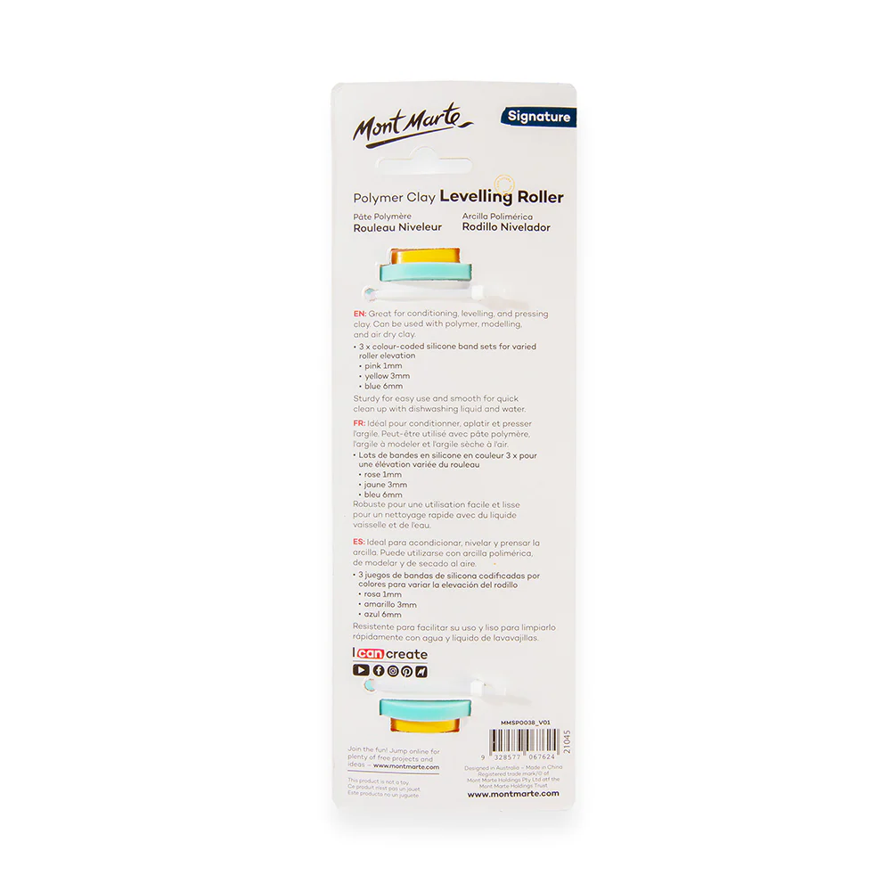 Polymer Clay Levelling Roller Signature - Image 4