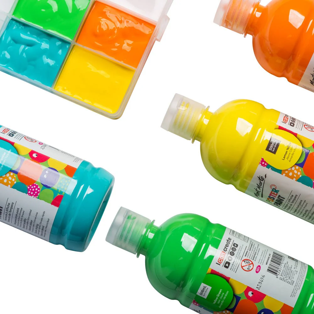 Poster Paint 500ml - Pale Green - Image 3