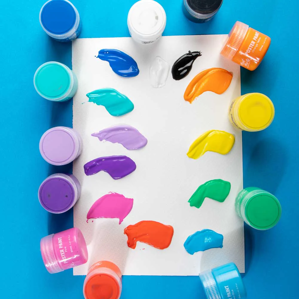 Poster Paints 12pc x 20ml - Image 5