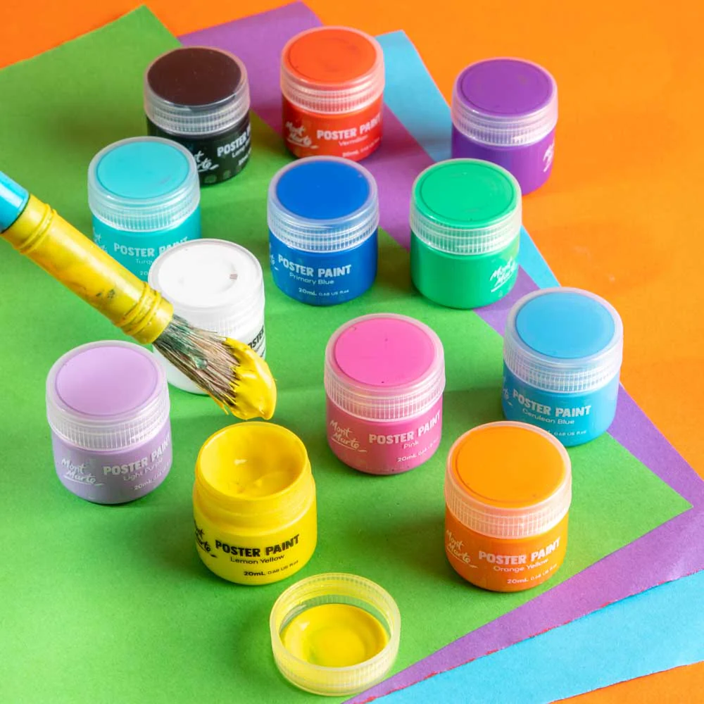 Poster Paints 12pc x 20ml - Image 6