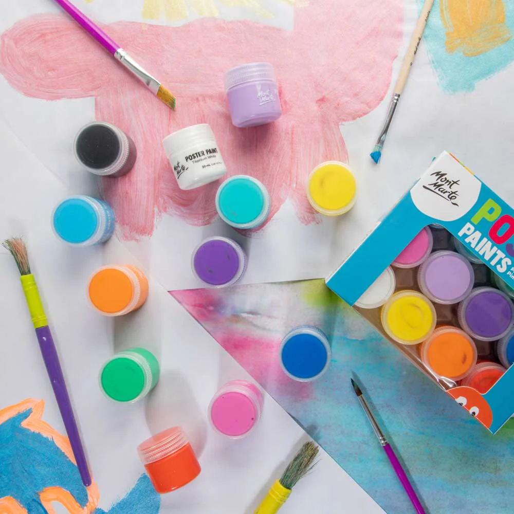 Poster Paints 12pc x 20ml - Image 8