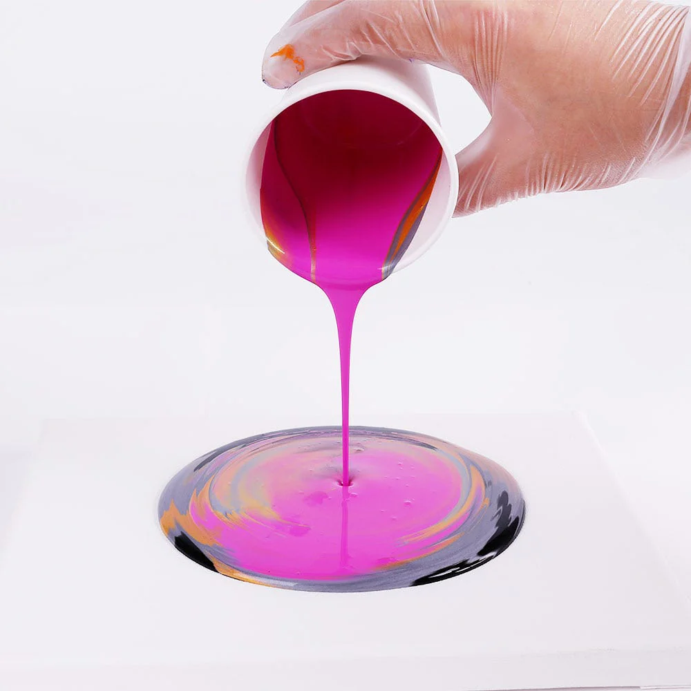 Pouring Acrylic Paint Set Premium 4pc x 60ml - Cosmic - Image 3