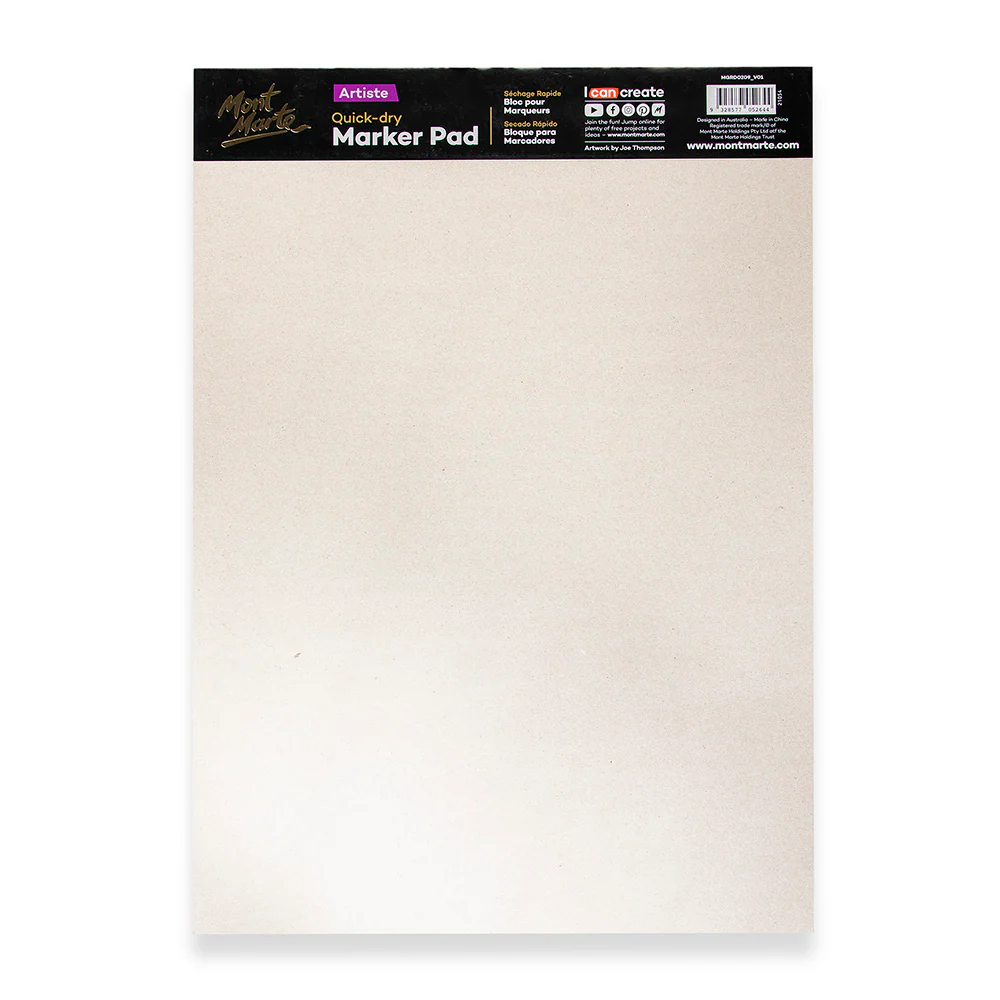 Quick Dry Marker Pad Artiste A3 30 Sheets 110gsm - Image 4