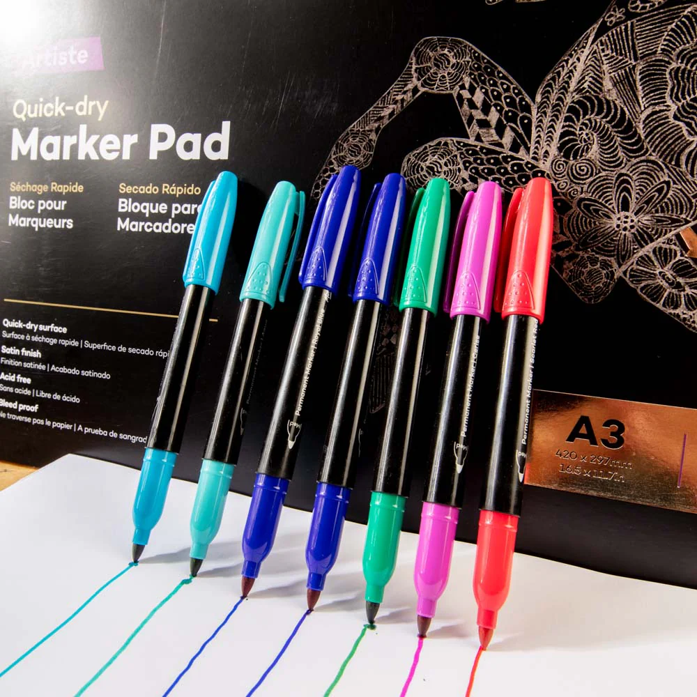 Quick Dry Marker Pad Artiste A3 30 Sheets 110gsm - Image 5