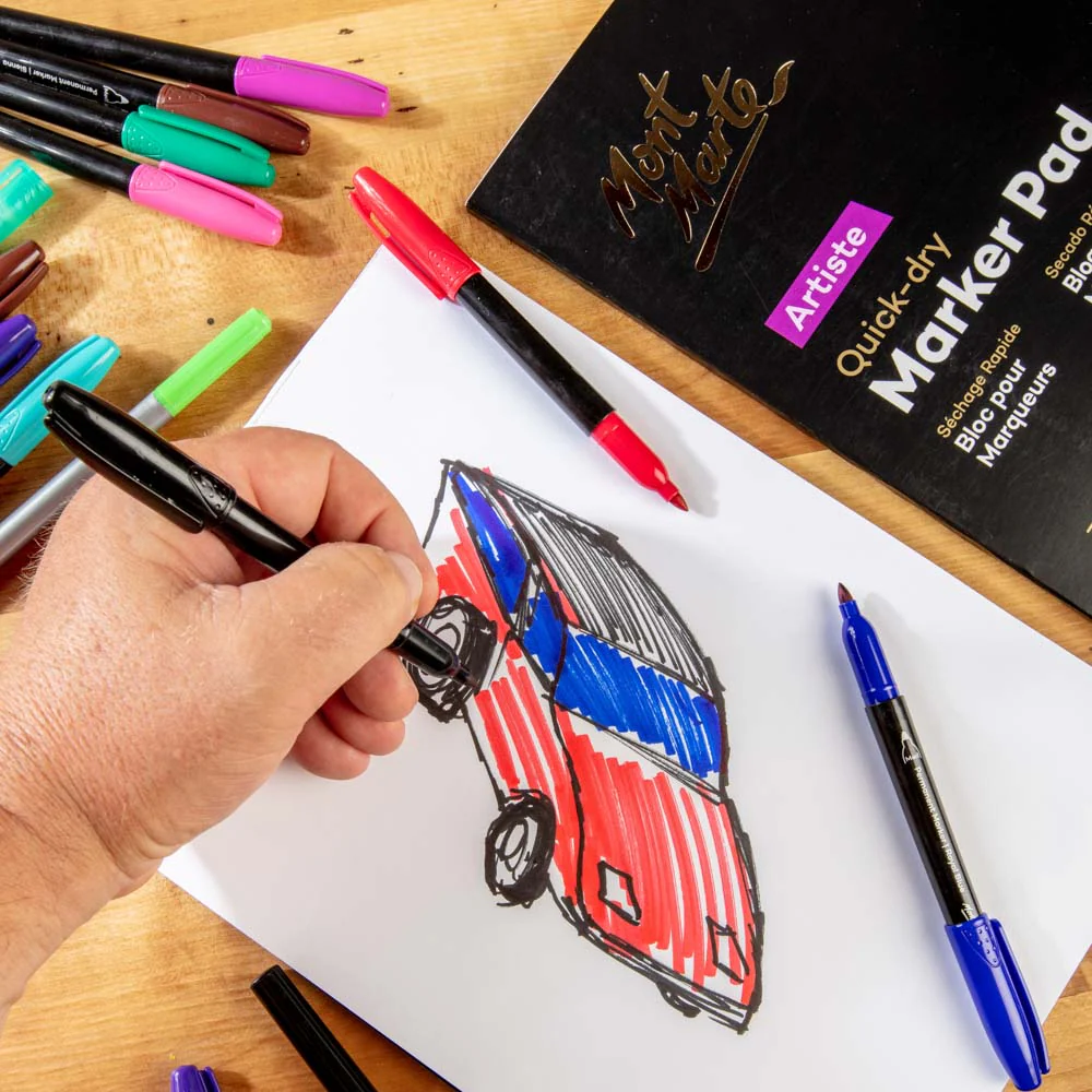Quick Dry Marker Pad Artiste A3 30 Sheets 110gsm - Image 8