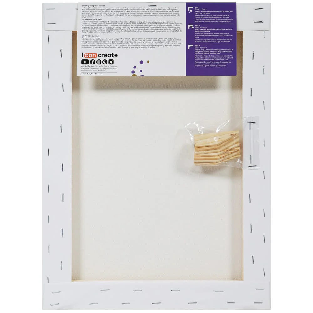 Single Thick Canvas Premium 30.5 x 40.6cm (12 x 16in) - Image 3